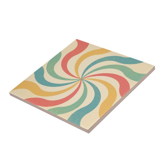 レトロストライプ タイル (側面)