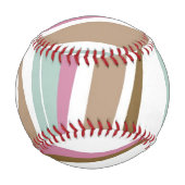 レトロストライプ 野球ボール (正面)
