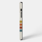 レトロストライプ iPhoneケース (左側面)