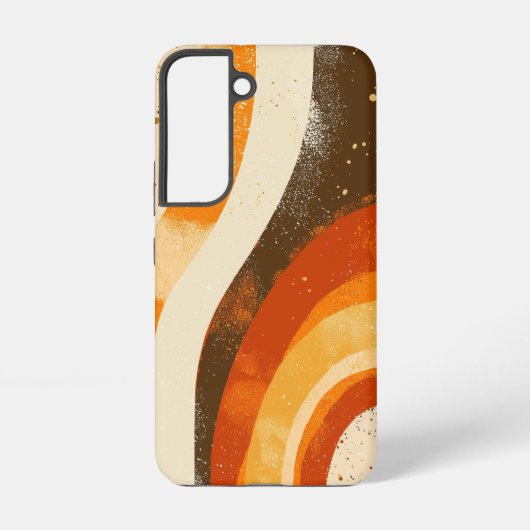 レトロストリームライン電話ケース SAMSUNG GALAXYケース (裏面)