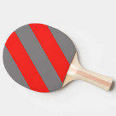 レトロストーミースカイはっきりしたストライプズ 卓球ラケット (横)