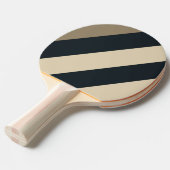 レトロストーミーデザートスリーはっきりしたストライプズ 卓球ラケット (正面アングル)