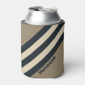 レトロストーミー砂漠ストライプ三つの名前 缶クーラー (缶正面)