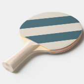 レトロストームはっきりした3ストライプ個 卓球ラケット (正面アングル)