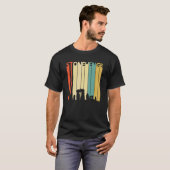 レトロストーンヘンジ記念碑 Tシャツ (正面フル)