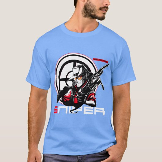 レトロスナイパー Tシャツ (正面)
