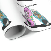 レトロスニーカーズボーイフレンドガールフレンド ラッピングペーパー (ロールコーナー)