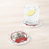 レトロスノーフレークスコースター コースター (側面)