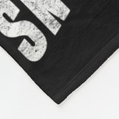 レトロスノーボーディングギフトスノーボーダーシルエットスノ フリースブランケット (角)