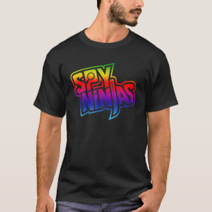 レトロスパイ忍者アークラシックツレインボーズエッセンシャルV Tシャツ