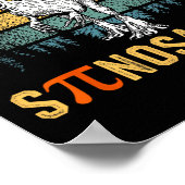 レトロスピノサウルスハッピーピアデー ポスター (角)