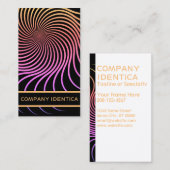 レトロスピログラフ 名刺 (正面/裏面)