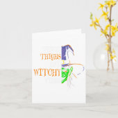 レトロスプレータンアーティストハロウィーン幽霊サンレスTa カード (黄色い花)