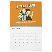 レトロスプーフ大学カレンダー カレンダー (3月 2026)