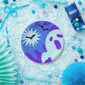 レトロスポオクタクルハローウィンパーティ ペーパープレート (パーティー)