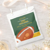 レトロスポーツサッカー初年度ダウンありがとう フェイバーバッグ (クリップ留めされた状態)