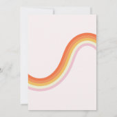 レトロスマイルファイブはヴィベ5番目の誕生日 招待状 (裏面)