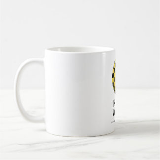レトロスマイル市松模様コーヒーマグ コーヒーマグカップ