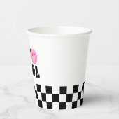 レトロスマイル顔2歳クール誕生日パーティー 紙コップ (左)