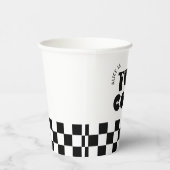 レトロスマイル顔2歳クール誕生日パーティー 紙コップ (右)