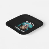 レトロスロッスハイキングチームヴィンテージギフト ペーパープレート (傾斜あり)