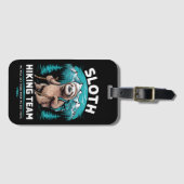 レトロスロッスハイキングチームヴィンテージギフト ラゲッジタグ (正面横)