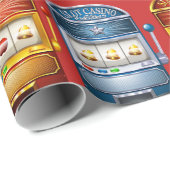 レトロスロットパターン ラッピングペーパー (ロールコーナー)