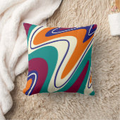 レトロスワーズクラシック- 70sスタイル クッション (ブランケット)