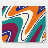 レトロスワーズクラシック- 70sスタイル マウスパッド (正面)