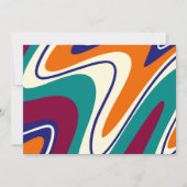 レトロスワーズクラシック- 70sスタイル 招待状 (正面)