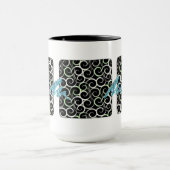 レトロスワーズデザイナーコーヒーマグ マグカップ (中央)