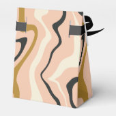 レトロスワールアーチピンクブラック金ゴールドクリーム結婚ズ フェイバーボックス (裏面サイド)