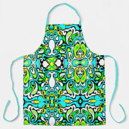 レトロスワールドードル60s 70sヴィンテージスタイル エプロン