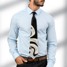 レトロスワールベージュブラック