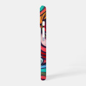 レトロスワール iPhone 16ケース (左側面)