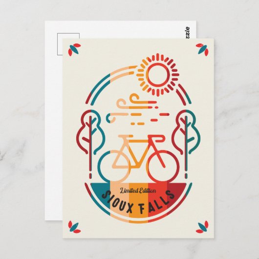 レトロスー秋サイクリートイル ポストカード (正面/裏面)