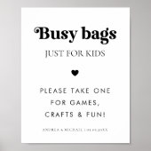 レトロス忙しクリプト子供へハート結婚の符号 ポスター (正面)