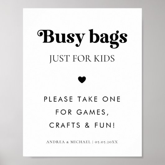 レトロス忙しクリプト子供へハート結婚の符号 ポスター (正面)