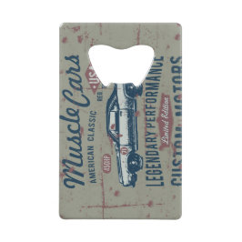 レトロス改造テンレス鋼ボトルオープナー クレジットカード栓抜き