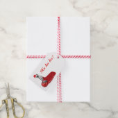 レトロセクシーピンナップガールアートクリスマスギフトタグホ！ ギフトタグ (より糸付き)