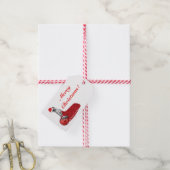 レトロセクシーピンナップガールアートクリスマスギフトタグM! ギフトタグ (より糸付き)