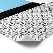 レトロセルフサービスのランドリー彼らは仕事をする ポスター (角)