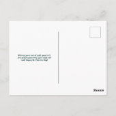 レトロセントパトリックのデイレインボー ポストカード (裏面)