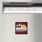 レトロセントピートビーチ磁石 マグネット (インサイチュ (食洗機))