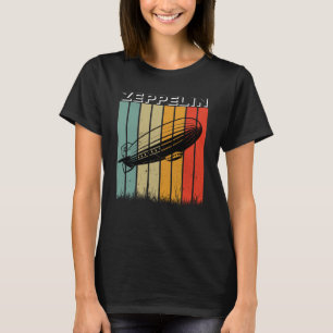 レトロゼッペリン飛行船ゼッペリンゼップリン Tシャツ