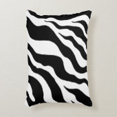 レトロゼブラアニマルプリント枕 アクセントクッション (正面(垂直))