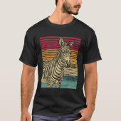 レトロゼブラ Tシャツ (正面)