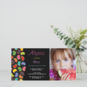 レトロゼリーポップ・アートのビーンスウィートキャンディお洒落誕生日 (スタンド正面)