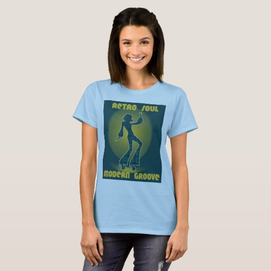 レトロソウルモダングルーヴ Tシャツ (正面フル)