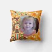 レトロソックサルカスタムズ写真MOJO枕 クッション (裏面)